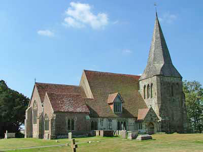 View of Herstmonceux Church